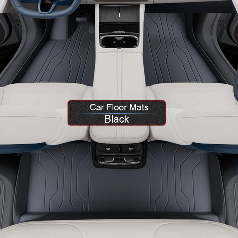 ل LYNK & CO 08 2024-الحاضر مخصص جلد نابا المضادة للانزلاق سيارة القدم حماية حصيرة فاخرة مقاوم للماء وسادة أرضية ملحقات داخلية