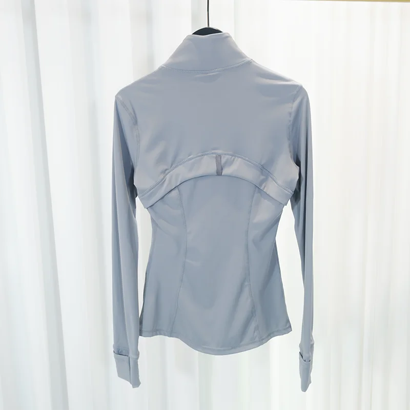 Frühjahrskollektion: Dünne Stehkragen-Jacke, Laufjacke, Fitness-Yoga-Oberteil – Detail 13