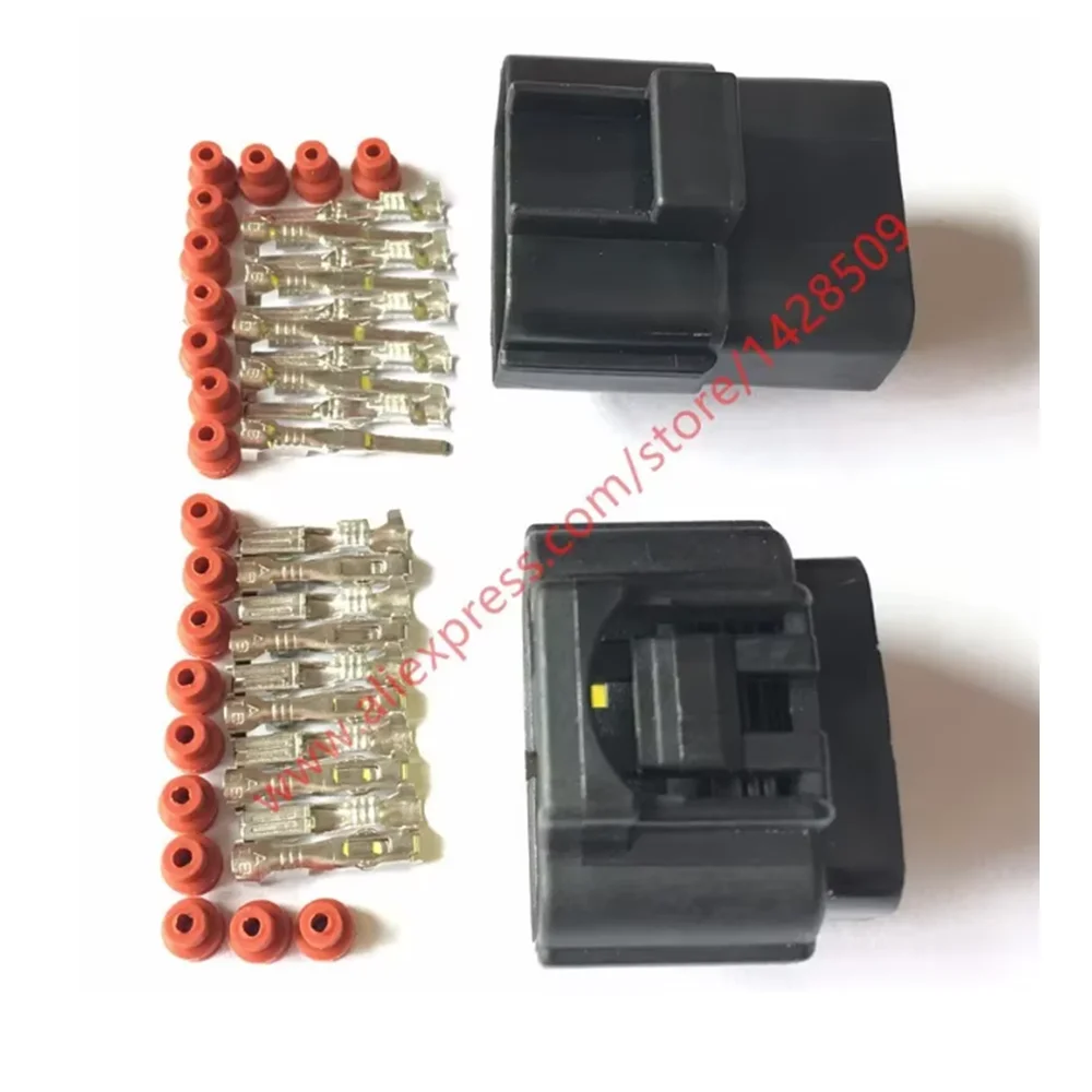 1 Set 10 Pin way Female Male Plug Electrical Waterproof Auto Connector 174655-2 174656-7