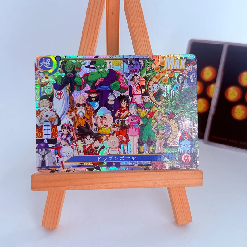 Anime Dragon Ball Diy Colorful Flash Cards Vegeta Iv Trunks Son Goku Krillin Chichi Android 17 Cell Vegetto Collection Cards view 6