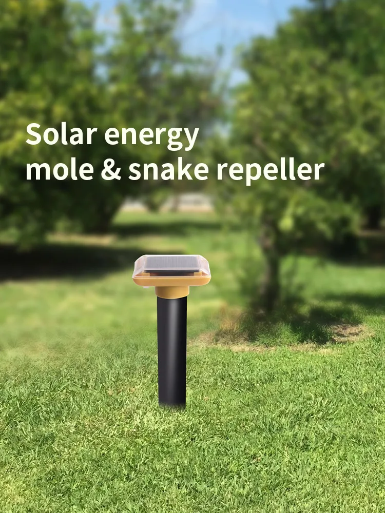 Solarbetriebener Schlangenabwehr-Vibrationsalarm für Garten und Bauernhof, IP66 Wasserdicht, zur Abwehr von Schlangen und Maulwürfen – Detail 9