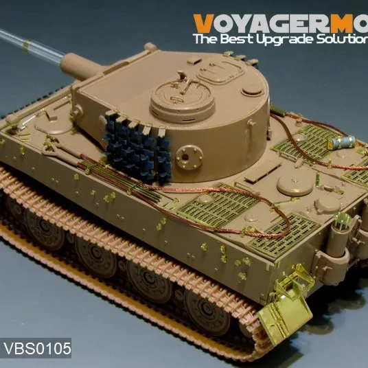 

Voyager Photo Etched Part 1/35 PE351343 WWII German Tiger I Gruppe "Fehrmann" Basic Upgrade Set(For ACADMY 13299)