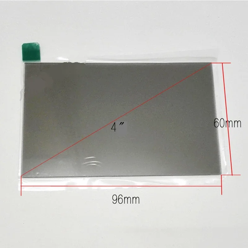 For UC40 UC46 Rigal 4 inch lcd mini LED projector repair heat insulation polarizer glass universal 96*60*1.2mm projector screen