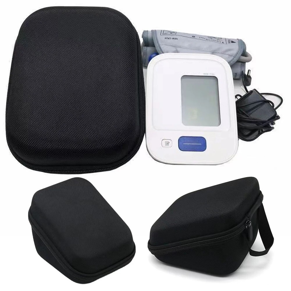 Carrying Storage Travel Bag Shockproof Hard Case Replacement Anti-scratch Upper Arm Blood Pressure Monitor Case for Omron Yuwell