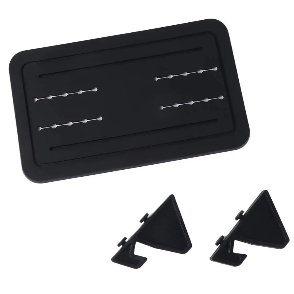 

Anti-slip Car Phone Pad Stable Mount Black Car Dashboard Phone Holder Silicone Waterproof Phone Holder Mat Car Interior