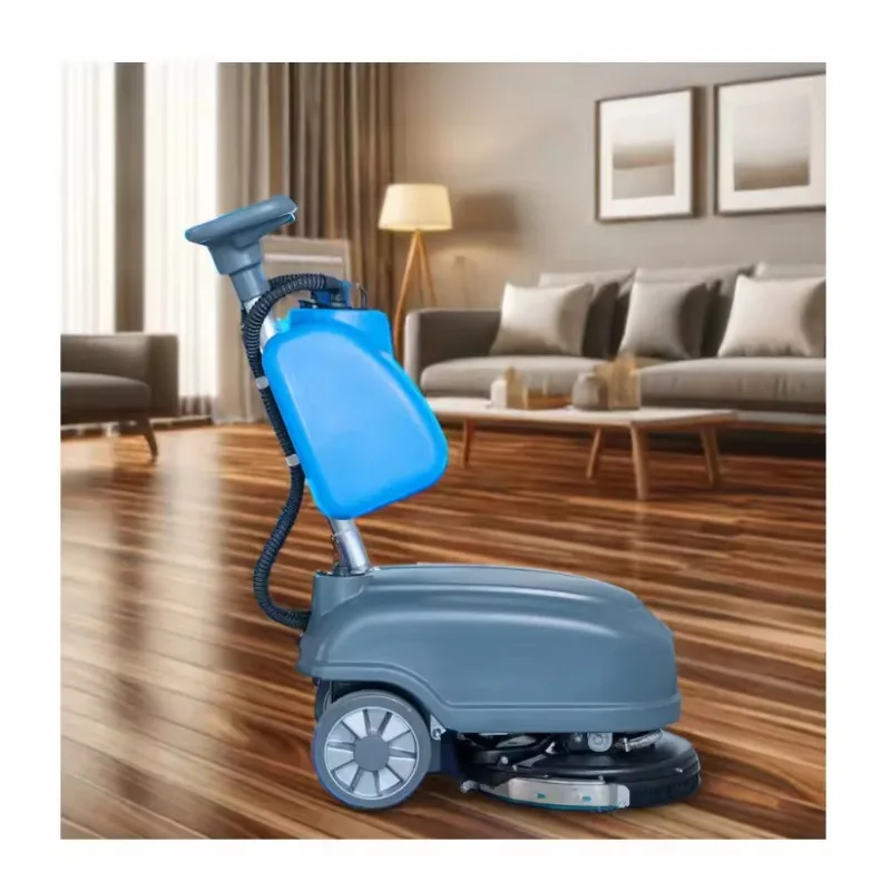 

Walk-Behind Electric Floor Washing Machine Commercial Industrial Workshop Garage Use 1100W 220V