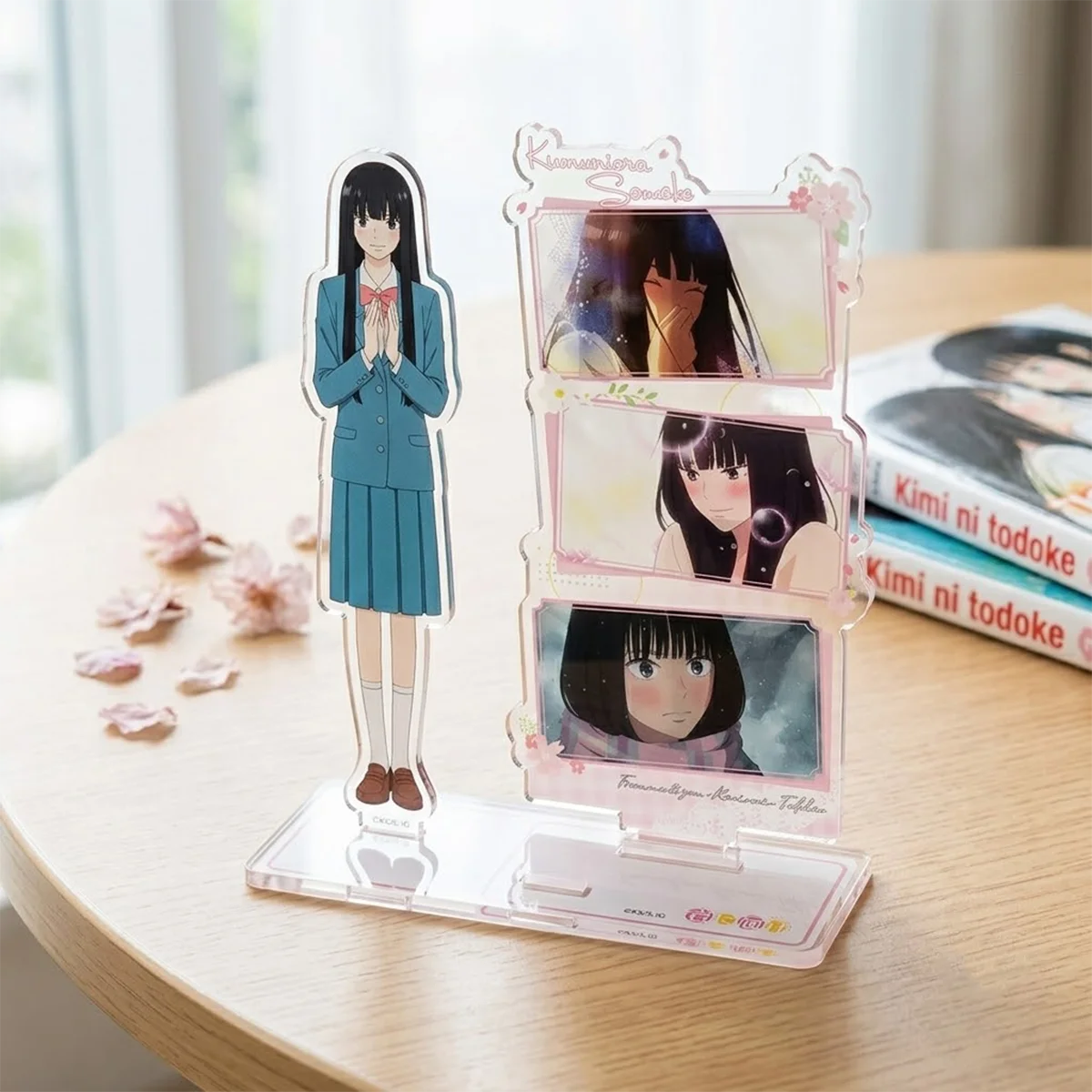 Anime Kimi Ni Todoke 3 15cm Acrylic Stand Set, Surprise Gift, Sawako Shota, Otaku Character Collectible, Xmas Present Keychain