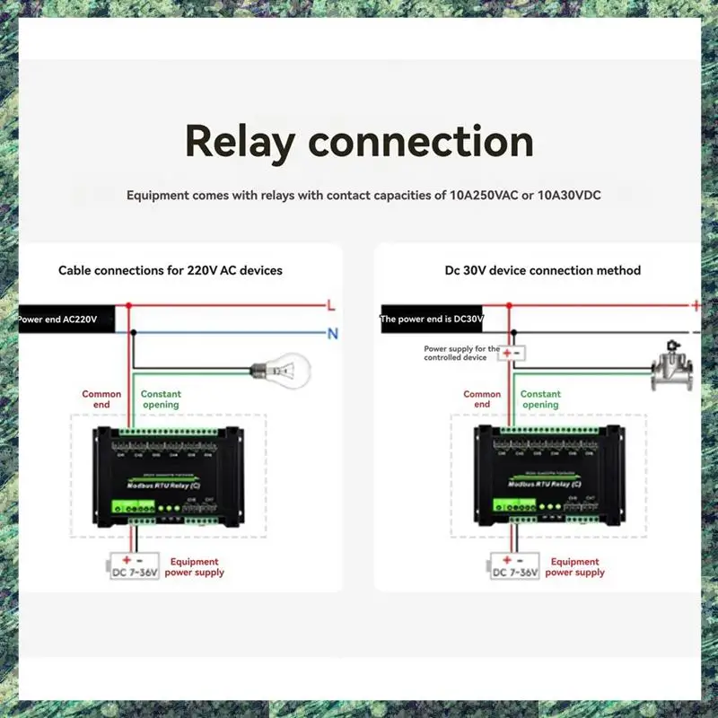 SCLS DIN-Rail 8-Channel وحدة التتابع RS485 مرحل الاحتفاظ المغناطيسي Modbus RTU بروتوكول دائرة حماية عزل متعددة