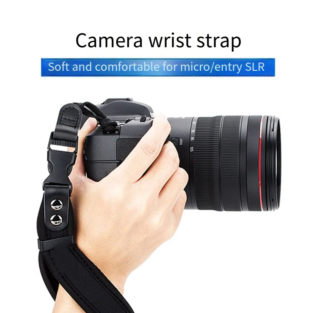 Adjustable Neoprene Camera Hand Strap for DSLRs and Mirrorless Cameras Superior Handling Unparalleled Performance