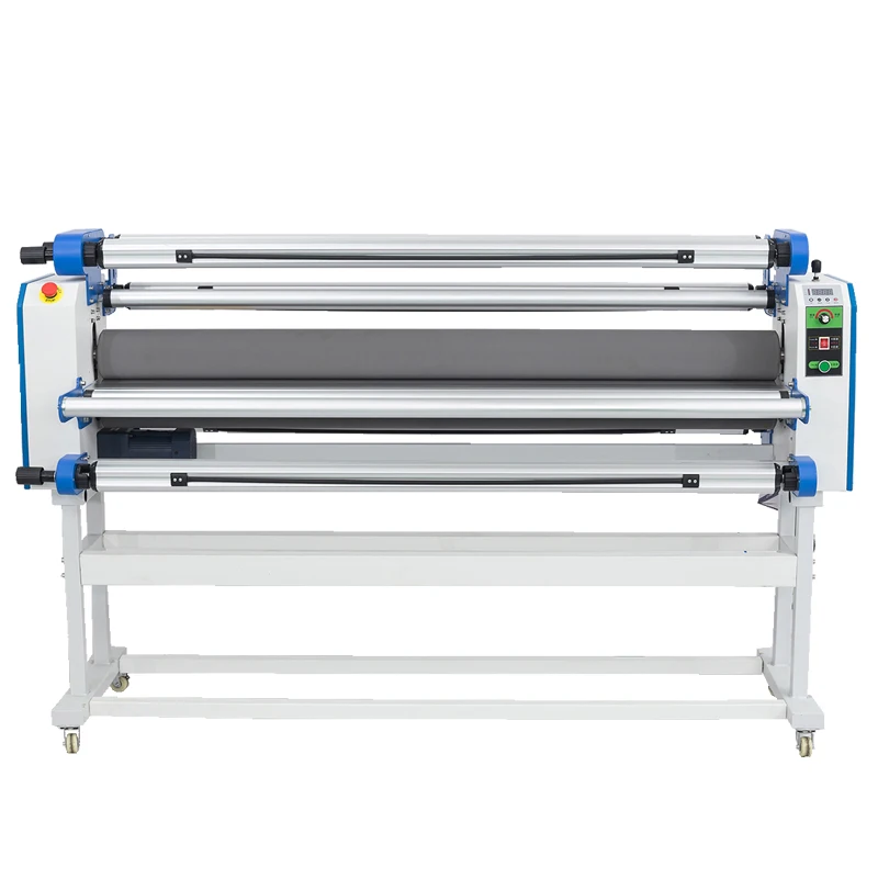 Automatic pneumatic low temperature cold mounting machine advertising photo laminating machine 1700-A type linerless machine