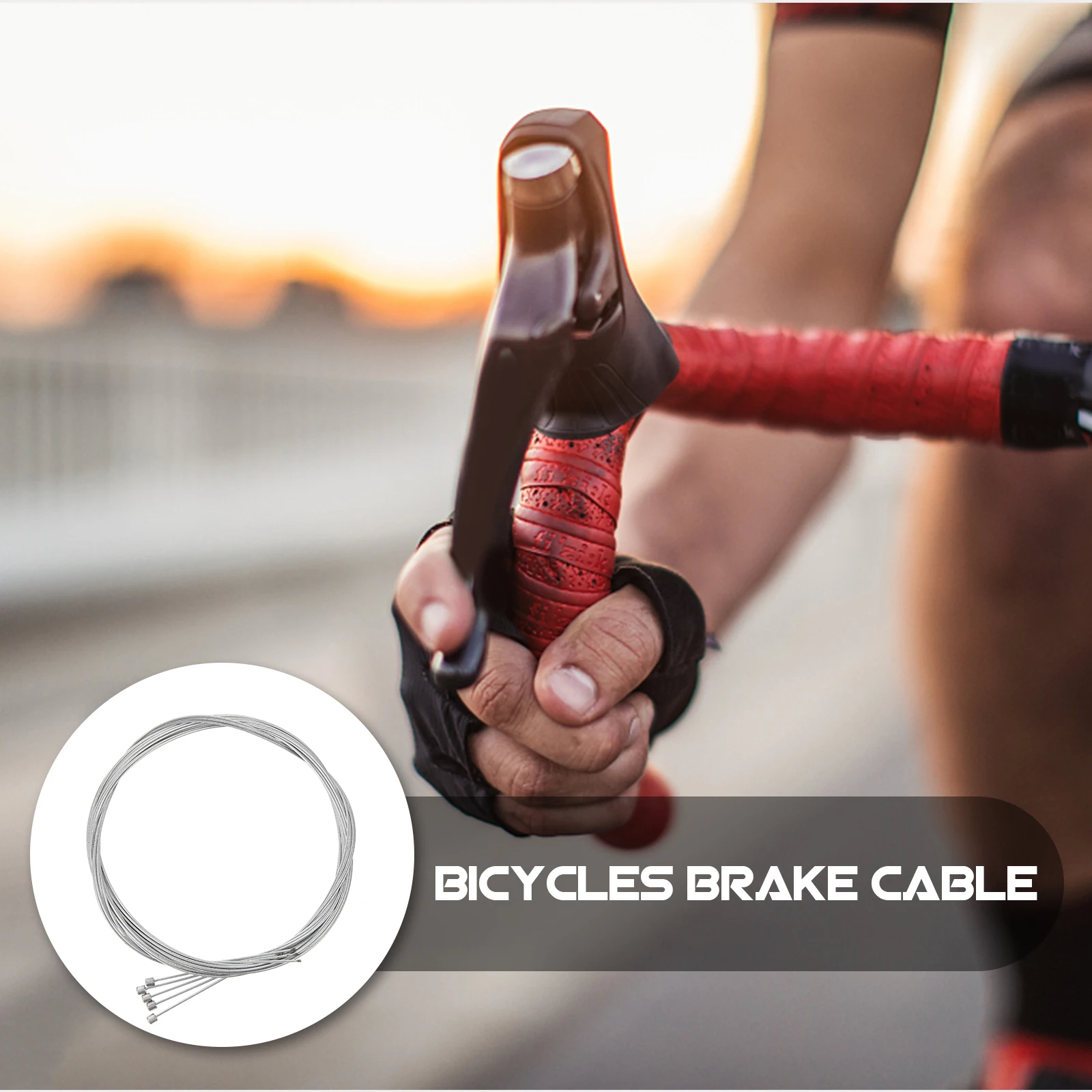 

4pcs Bicycle Cable Replacement For Mountain Road Folding Bike Durable Resistant Strong Professional Wires Bike Brake