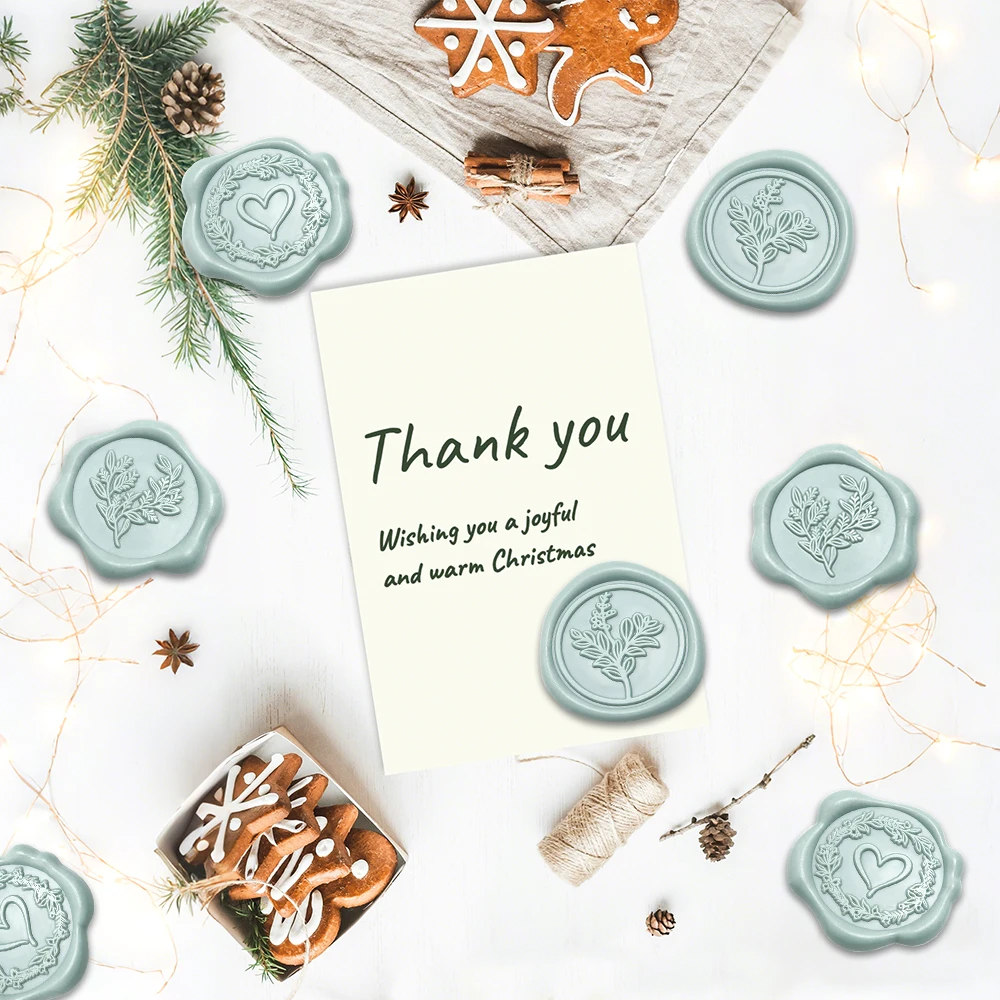 30Pcs Dark Sage Gre…