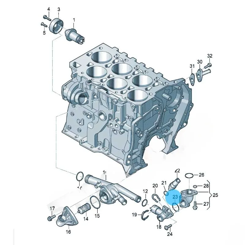 

03H 121 041 тройник резиновая прокладка уплотнительное кольцо 03H121041 для Audi Q7 для Volkswagen Touareg 3,6 Совершенно новый