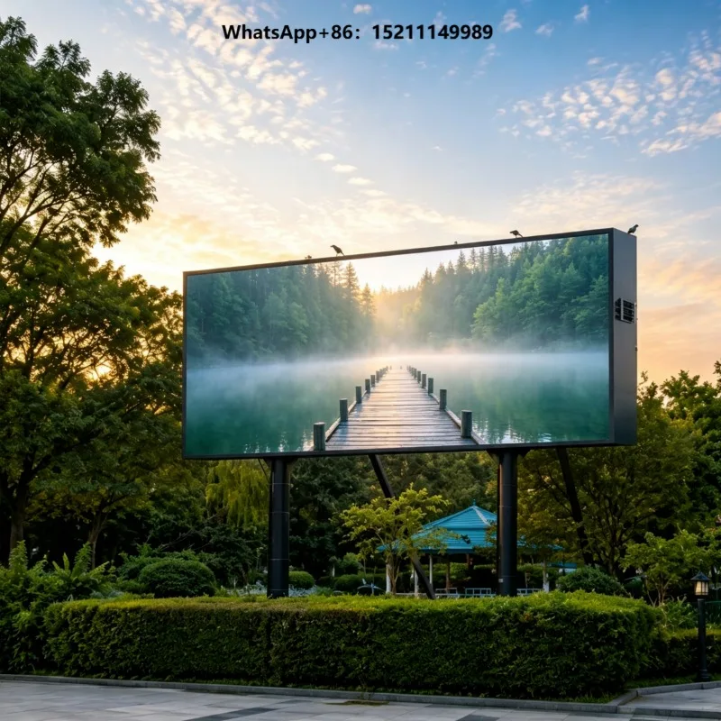 Outdoor Commercial Advertising LED Display Screen P4.4 P5.7 P6.67 P8 P10 Customized LED Video Wall Outdoor LED Screen
