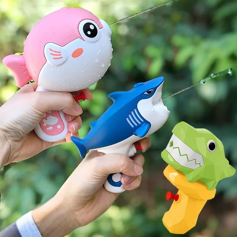 

Kids Water Gun Summer Toy Water Sports Puffer Fish Shark Kids Beach Games Water Outdoor Toys Children Birthday Presents