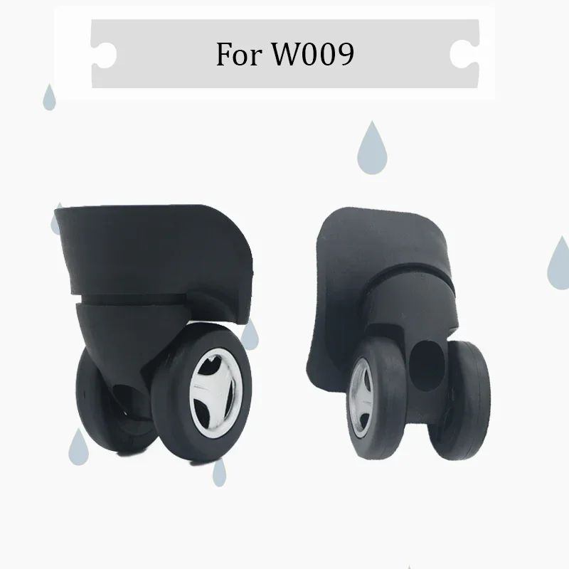

For W009 High-End Silent Wheels Luggage Replacement Set - Universal Noise-Free 360° Swivel Wheels Repair