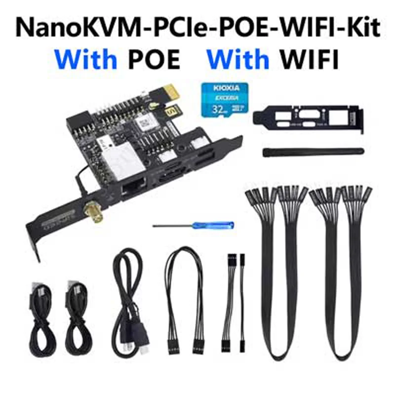 

Sipeed NanoKVM PCIe With POE-With WIFI