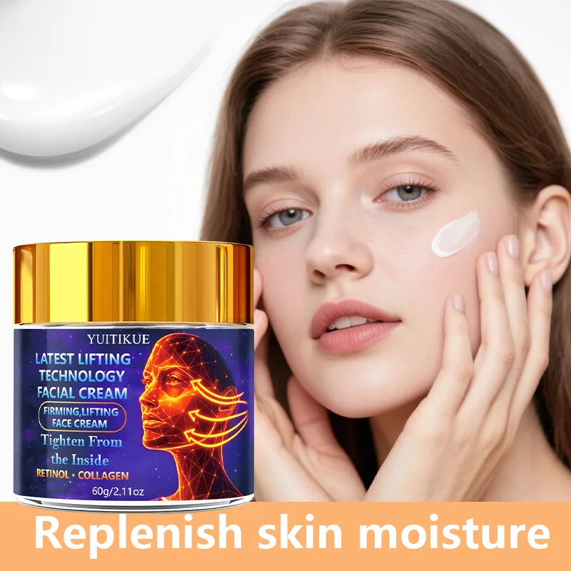 YUITIKUE Retinol Collagen Lifting Facial Cream 60g, Advanced Firming Tech Tighten Skin & Lift Facial Contours view 5