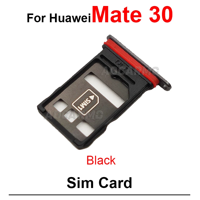 SIM Card For Huawei Mate 30 30Pro Pro Socket Slot Sim Tray Holder Repair Replacement Parts