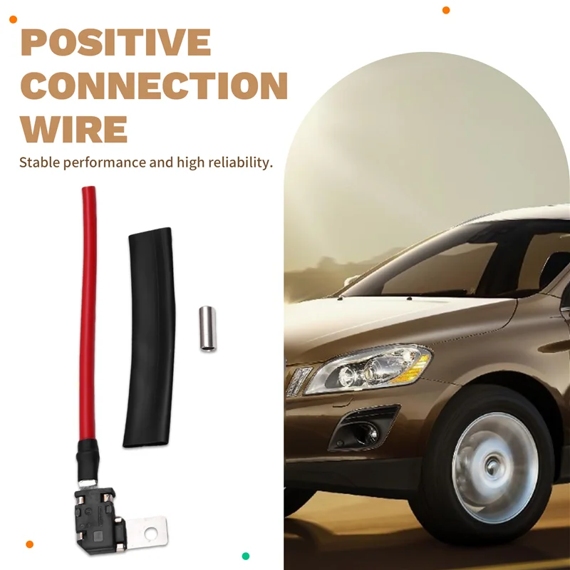 Car Starter Motor Battery Fuse Head Positive 31376602 Positive Connection Wire For Volvo S60 S80  V70 XC60 XC70-Boom
