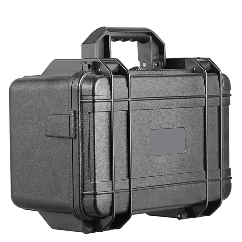 Custodia rigida impermeabile per attrezzi borsa per attrezzi organizzatore scatola di immagazzinaggio fotocamera fotografia protezione di sicurezza cassetta degli attrezzi con spugna