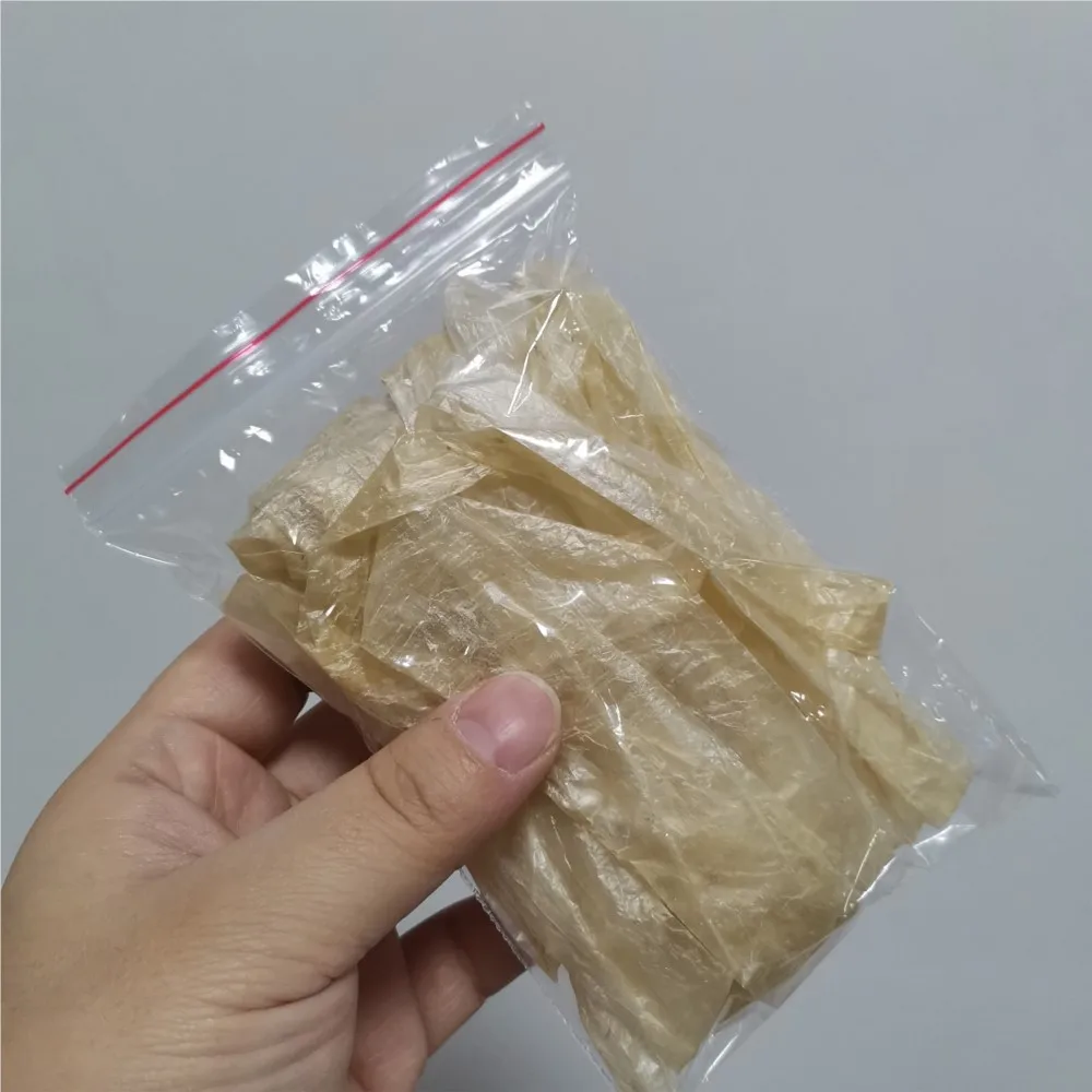8PCS Small Natural Dried Casings Sausage Shell Meat Packing Tools Length 70cm Each Sausage Maker Tools Width 25mm Diameter 16mm
