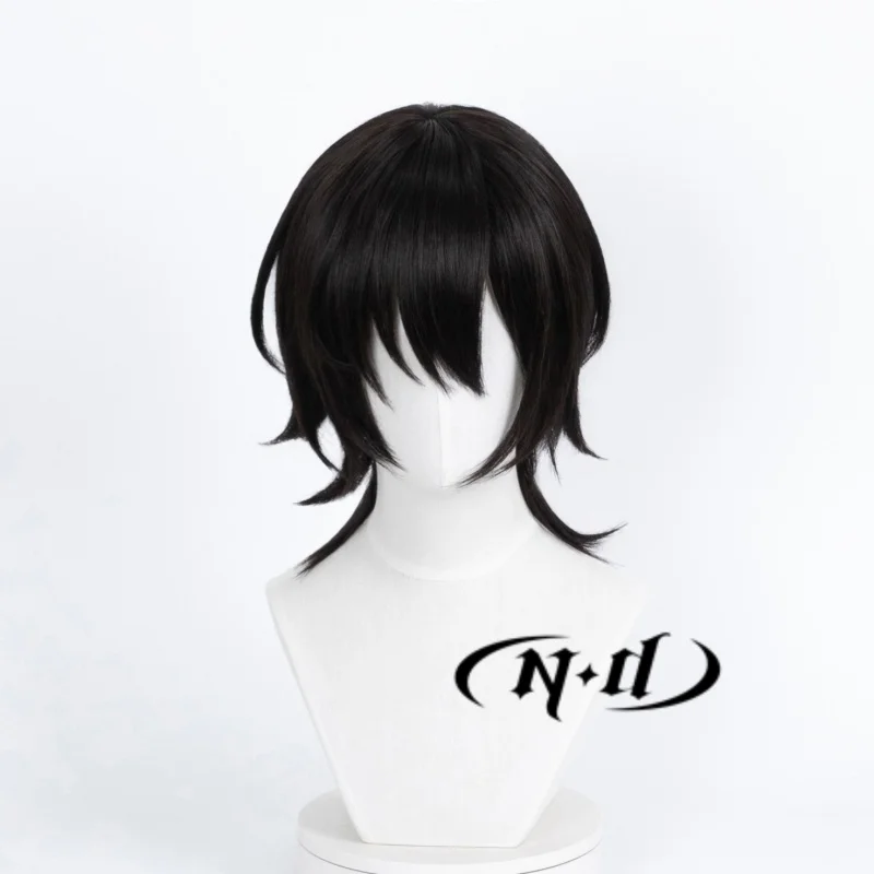 ND Naihe ذكر تأثيري الباروكات Touqi Guaitan لعبة تأثيري خصلات الشعر المستعار ل كوميك كون كوزر زي موضوع حفلة مقاومة للحرارة الاصطناعية