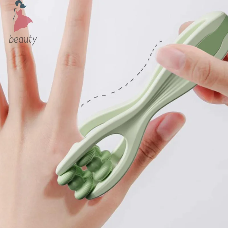 Double Roller Hand Acupuncture Points Finger Joint Hand Massager Handheld Relieve Finger Fatigue Relieve Blood Circulation