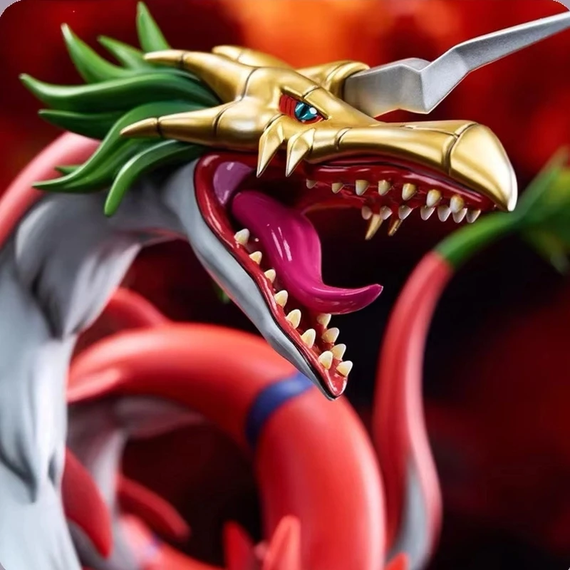 Digimon Mega Seadramon أنيمي عمل الشكل 18 سنتيمتر تمثال مستوى كامل لتزيين سطح المكتب تحصيل لعبة هدية
