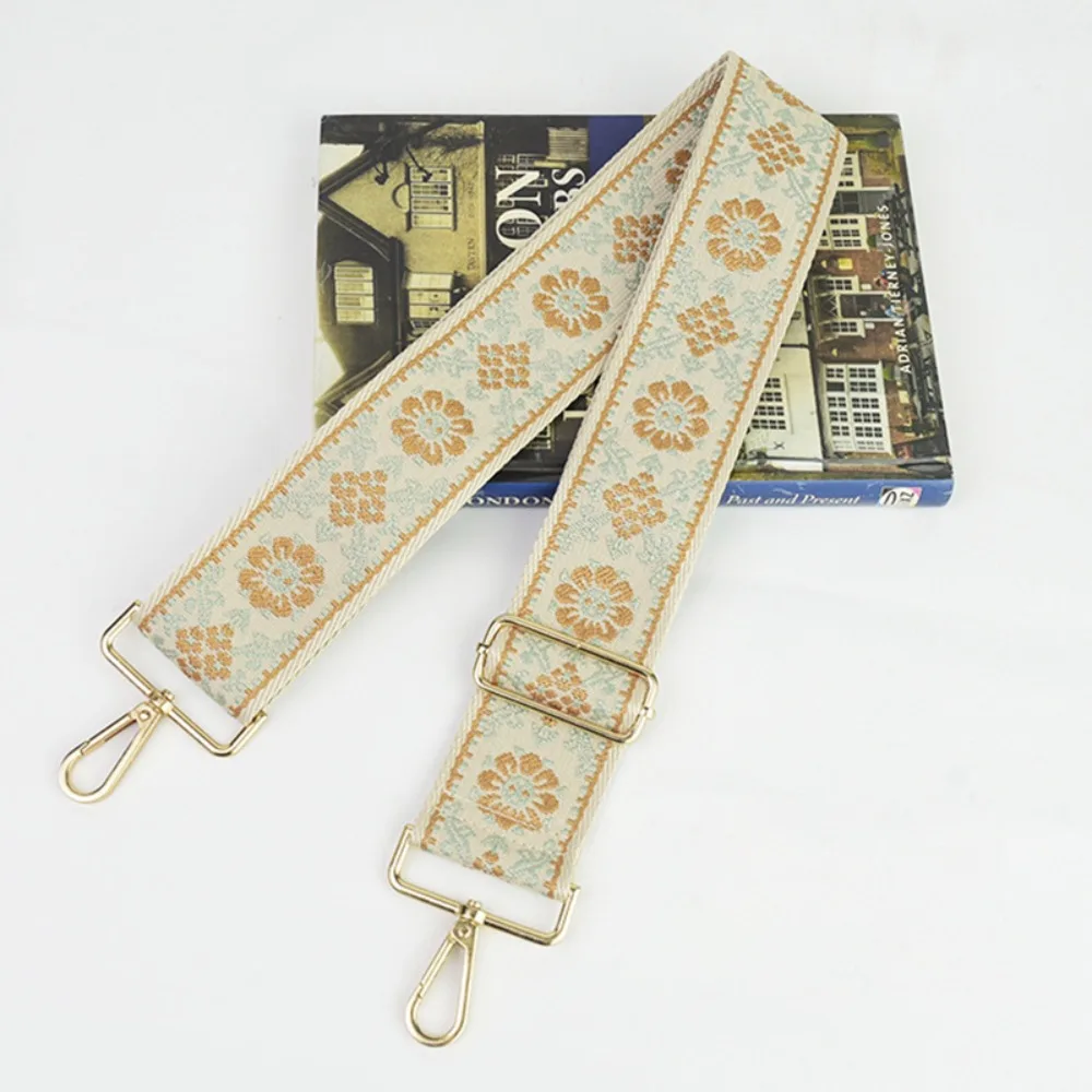 Nylon Crossbody Bag Strap Diamond Pattern Adjustable Shoulder Bag Belts Detachable Replacement Messenger Bags Strap