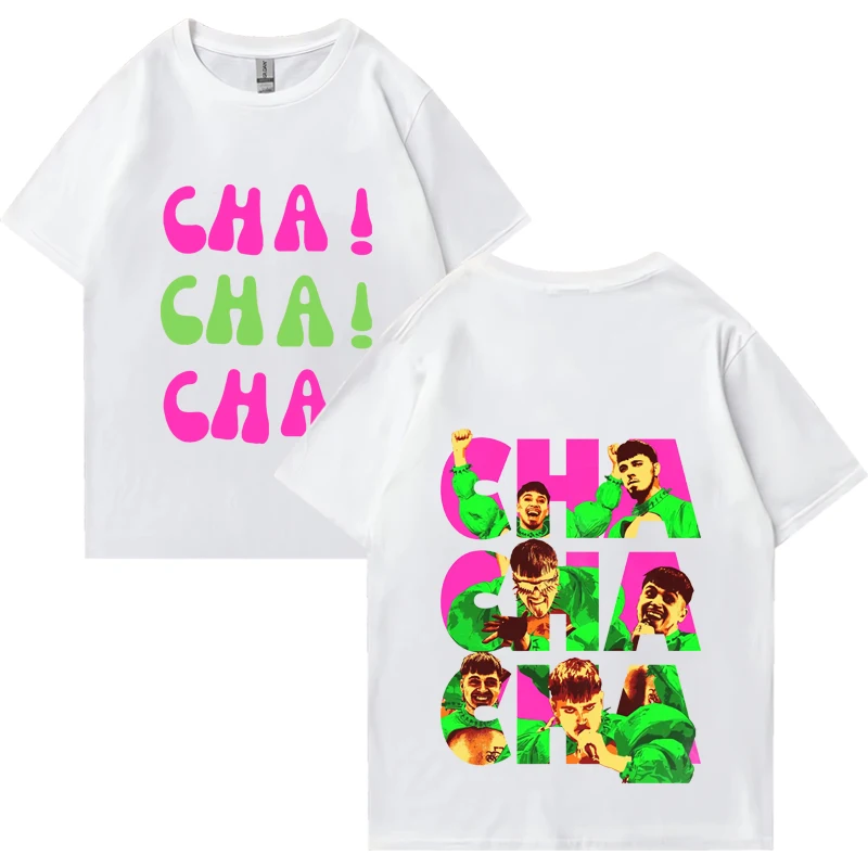 Hot Rapper Käärijä Cha Cha Cha Graphics T Shirts Men Women Y2k Aesthetics Oversized T-shirt Fashion Trend Cotton Unisex Tees