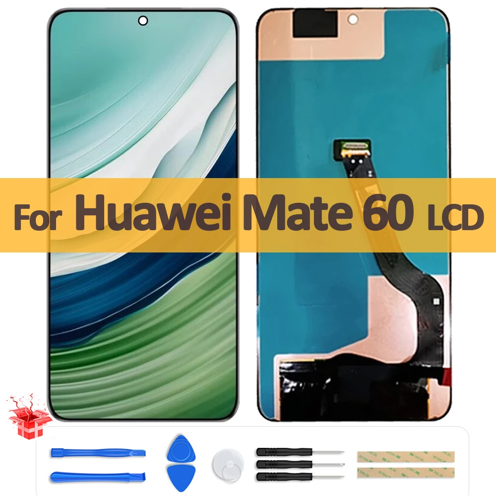 

6.69" Original OLED For Huawei Mate 60 LCD Display BRA-AL00 Touch Screen Digitizer Assembly For Huawei Mate60 Screen Replacement