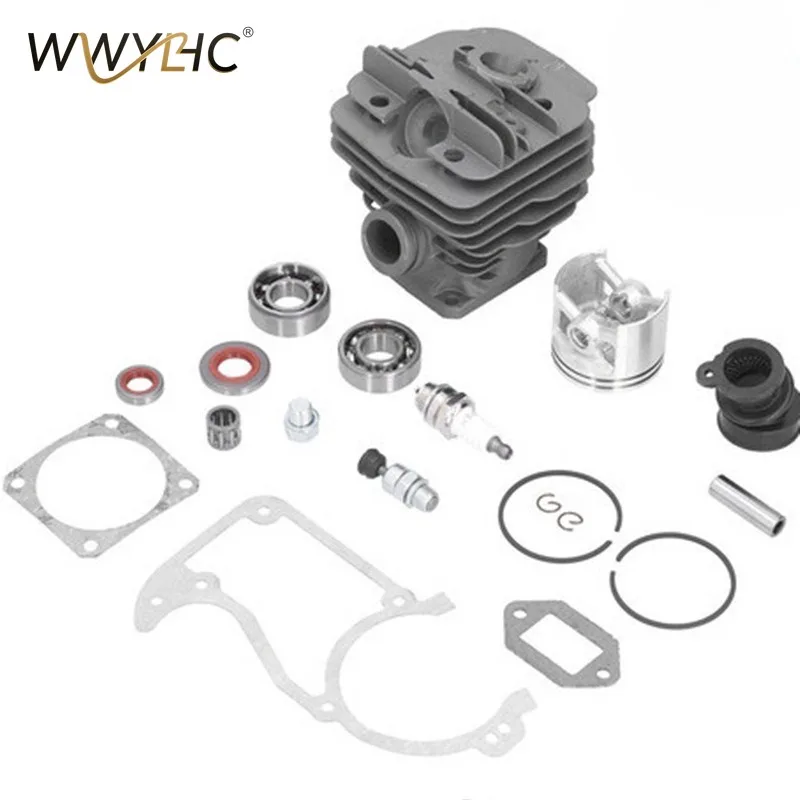Suitable for MS360 MS340 036 034 Cylinder Assembly, Cylinder Body Pressure Reducing Valve, Needle Roller Piston Accessory 48mm
