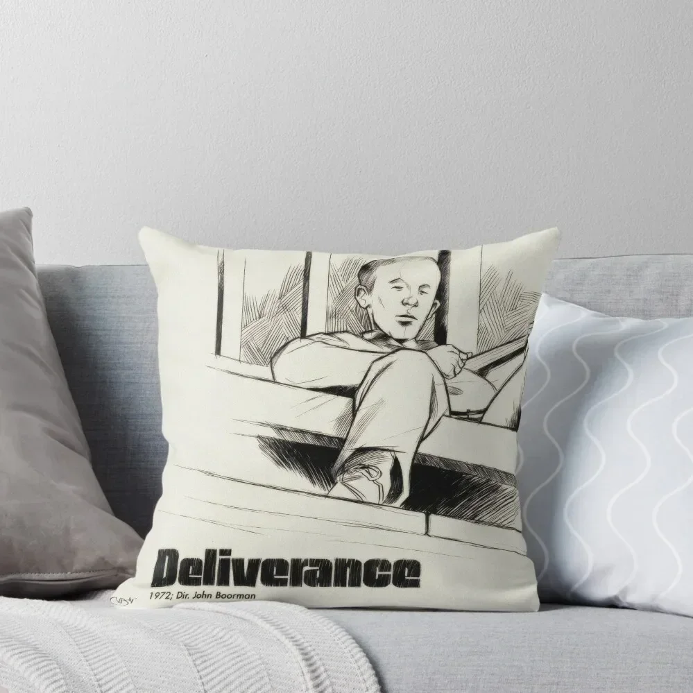 

Deliverance- duelling banjos Throw Pillow Anime Sofas Covers Pillows Aesthetic pillow