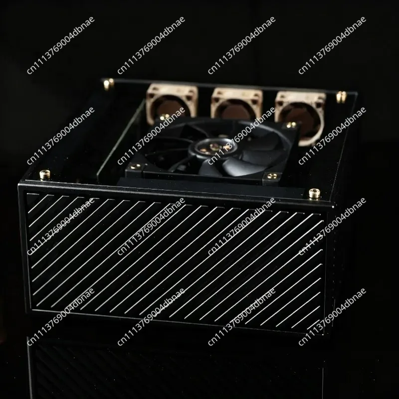 LP-P6 ITX Case, Knife Card Case, All-aluminum Cnc 4060 1U Power Supply