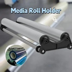 45cm EZ-Holder 1 Media Roll Holder Mobile Tray for Roll Printing Vinyl Film Stickers Advertising Material Rack