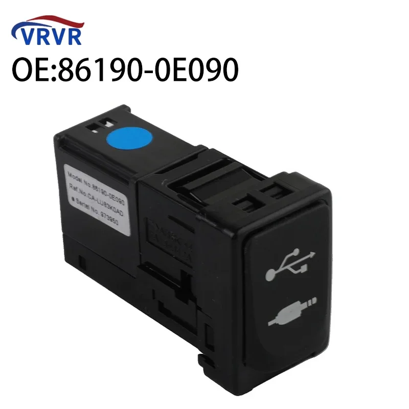 

VRVR Car 861900E090 86190-0E090 FA134342A Car Automatic AUX Audio Interface USB Media Port for Toyota HIGHT LANDER
