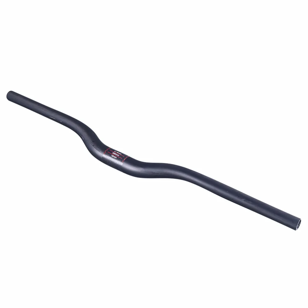 UD carbon  handlebar Matte Full Carbon Fiber Mountain Bicycle Straight Flat/Bend Riser Handlebar Bike MTB Part 31.8*600 - 760 mm
