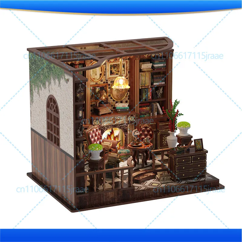 

Учебная домишка деревянная ручная сборка архитектурный орнамент миниатюра