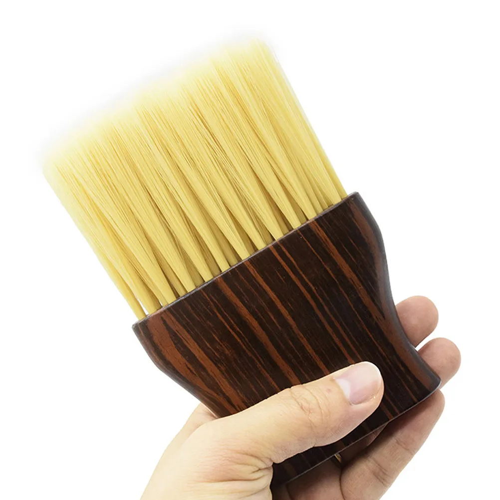 

1Pcs Neck Duster Brush Hairdressing Hair Sweep Brush for Salon Barber Cleaning Broken Hair Haircut Tool Comfortable Handle High