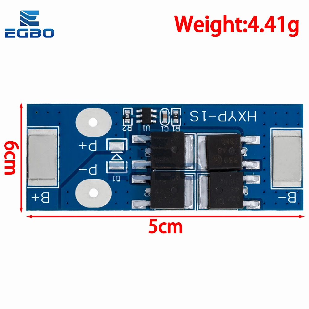 BMS 1S 12A 16A 24A 3.7V LiFePO4 Lithium Battery Protection Board 18650 4.2V Charging Voltage/Short Circuit/Overcharge Preventio