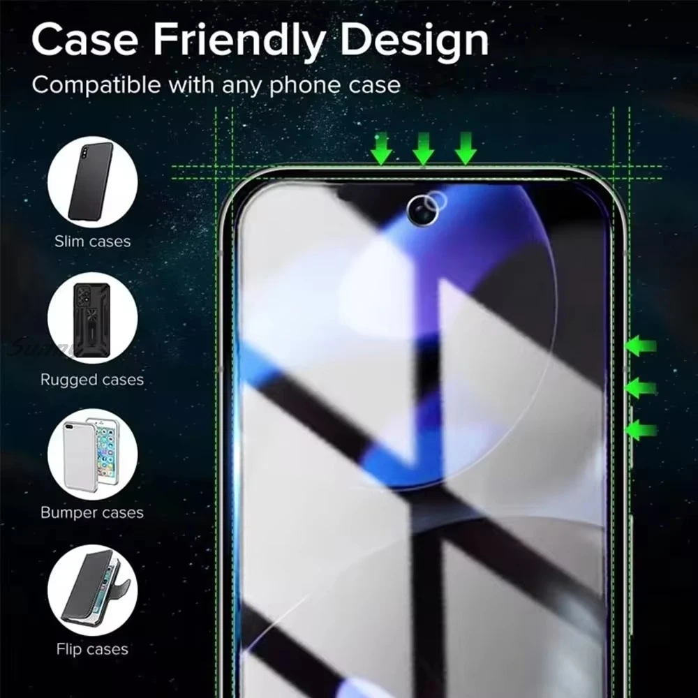 1-4PCS HD Full Coverage Screen Protector For Google Pixel 10 Pro 8 6 7 9 11 Pro XL 9A 8A 7A 6A Tempered Glass Protective Film