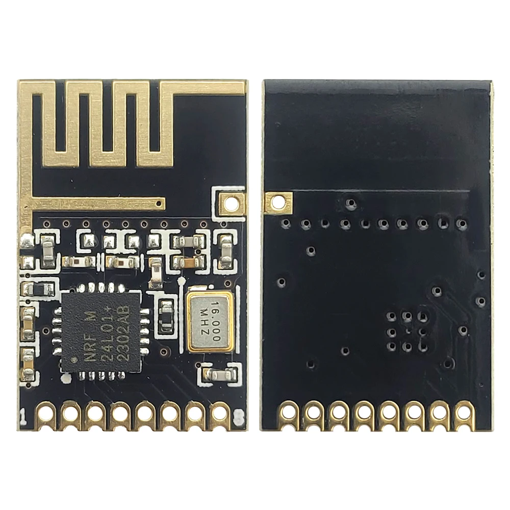 NRF24L01 Wireless 2.4G Wifi Module ISM Frequency Transmit Receive Power Enhanced Version Si24R1 8PIN Wireless Module