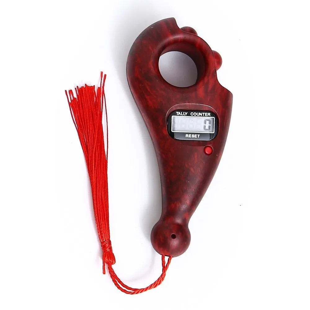 LCD Display Mini Hand Counter Digital Electronic Mini Size Electronic Rosary Beads Hand Held Prayer Tool Portable Tally Counter