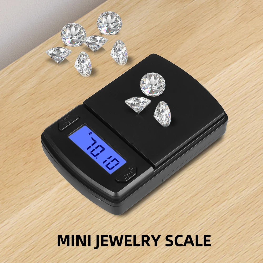 200g/300g/500g X 0.01g Digital Balance Precision Kitchen Scale Electronic Scales Weight Jewelry Accurate Weighing Pocket Scale