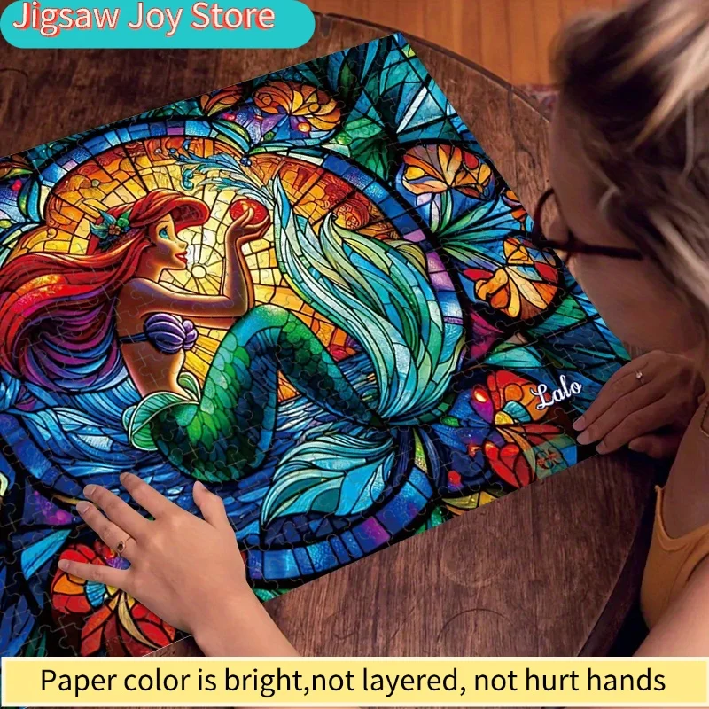 

1000 деталей: Классический пазл «Русалочка» — оригинальная игрушка, деревянный пазл размером 75,01x50,01 см, идеально подходит для подарков на день рождения и праздники.