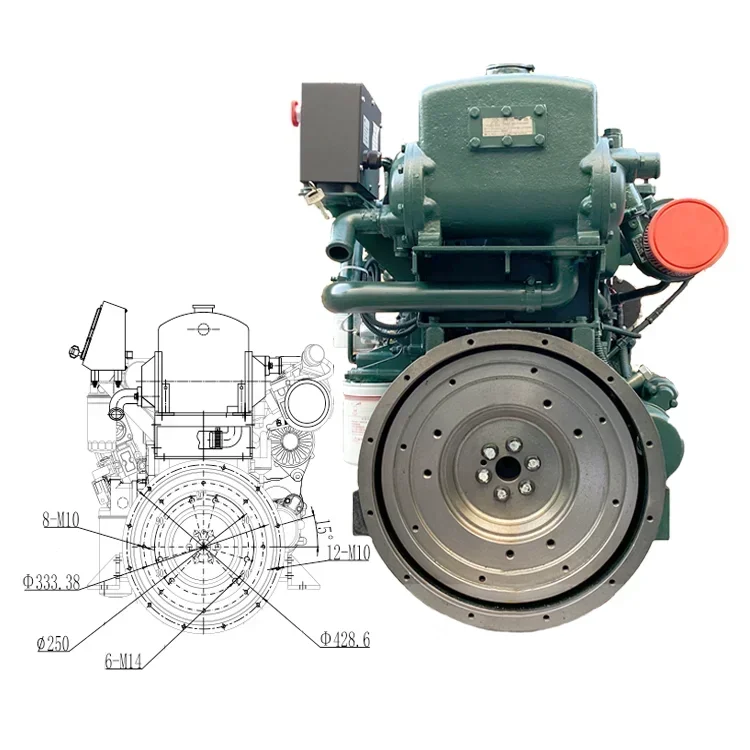 Marine Engine Inboard Best High Speed Engine Rocket Used Diesel Engine Sale 4 Cylinder Agriculture Machines factory price