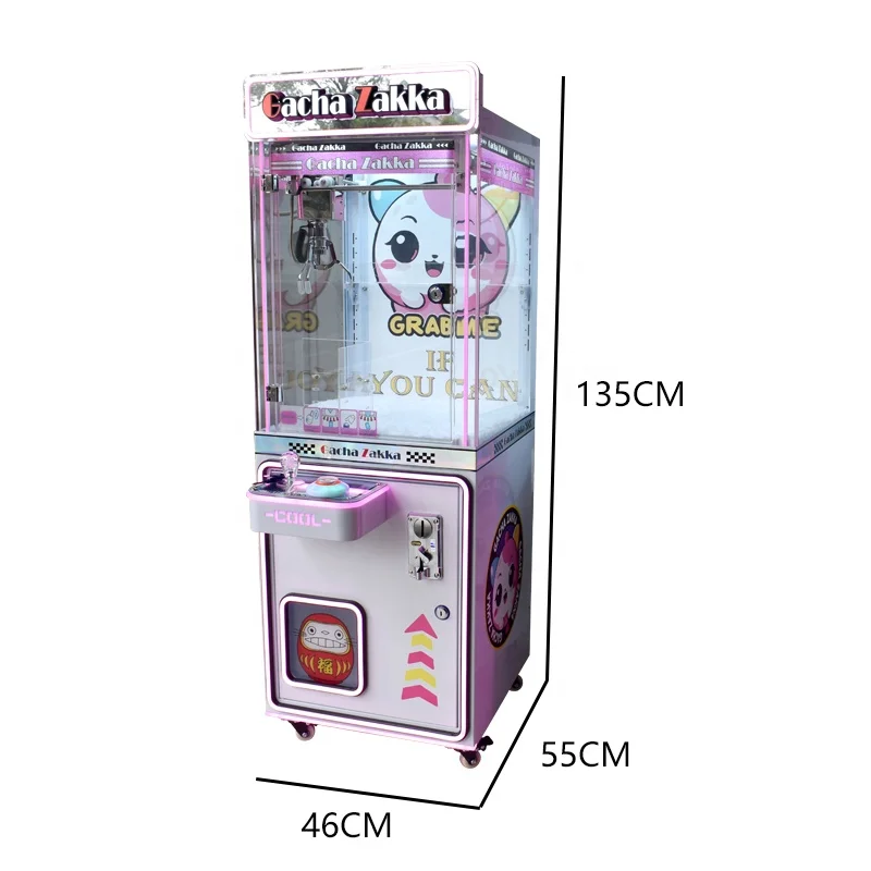 

Новая коммерческая мини-крановая машина для монет/омл, изготовленная на заказ светодиодная панель, сертифицированное CE, игровое оборудование OEM, простая доставка, кукольная машина