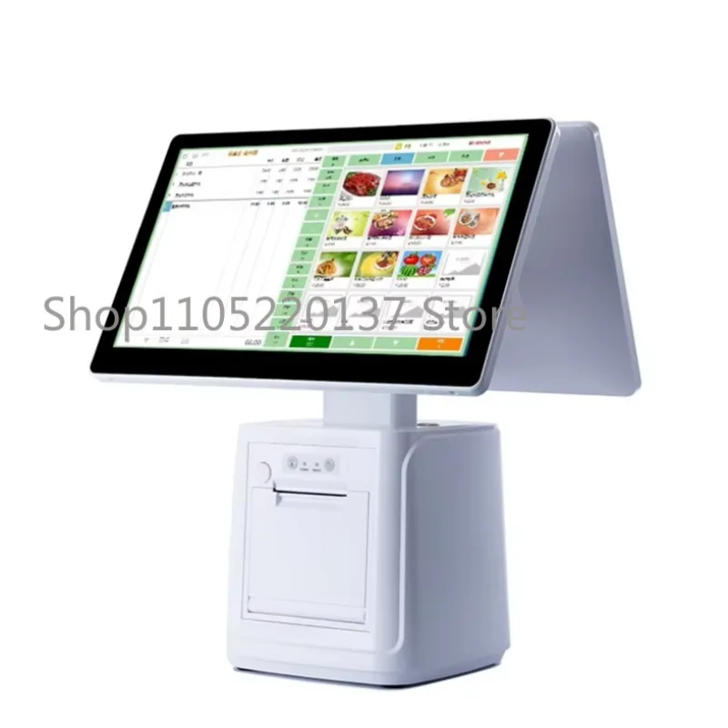 Windows/linux/android  Cash Register  POS Machine ,system Pos 15.6inch Cash Register Roll Machine, Embedded  Printer--ODM