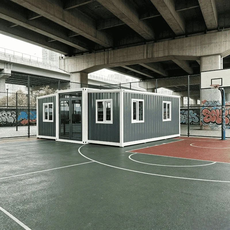 Foldable Expandable Container Tiny Home 20ft Prefab Portable Mobile Office Living Modular Flat Pack